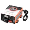 VEVOR 125 AMP SMART RV CONVERTER/CHARGER ALL-IN-ONE CHARGER LEAD ACID LEAD LITHIUM FIXED OUTPUT CAUTION: PROTECTION FOR CONTINUED REPLACEMENT OR ELECTRIC AGAINST RISK OF FIRE OR SHOCK Lead Acid Voltage AND WITH SAME FG TYPE DE Fat Lithium NEG- FUSE POS+ w. ver Fix Voltage
044K S VELOR I
i Oh
i 40
i Oh
i 40