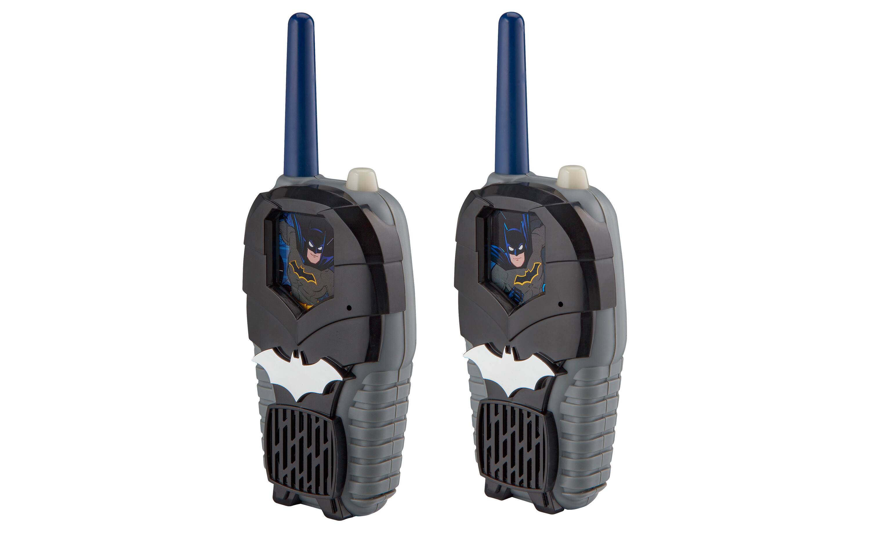Left. eKids - eKids Batman Walkie Talkies for Kids, Two Way Radios with Light Up Graphics - Black.