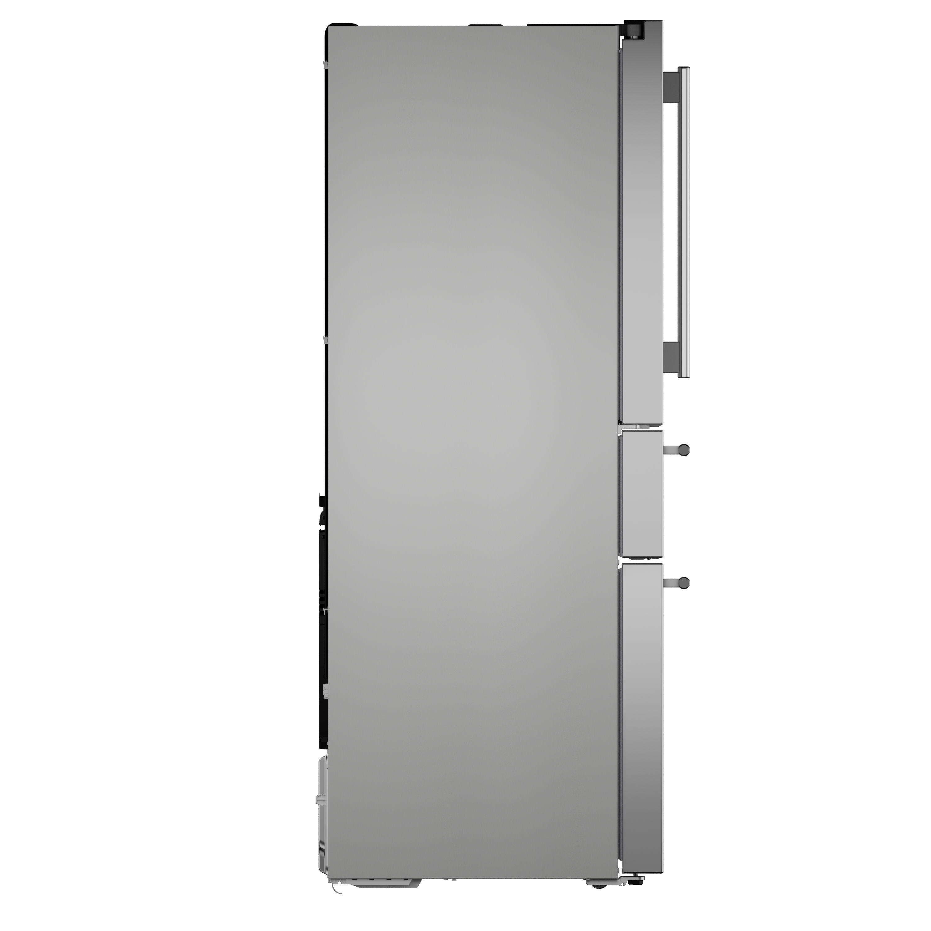 Alt View 17. Thermador - Freedom Collection 20.4 Cu. Ft. 4-Door Bottom Freezer French Door Smart Refrigerator with Masterpiece Handles - Stainless Steel.