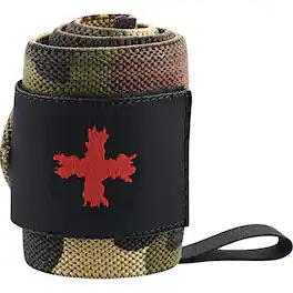 Harbinger - 18" Red Line Weight Lifting Wrist Wraps - Camo - Camouflage