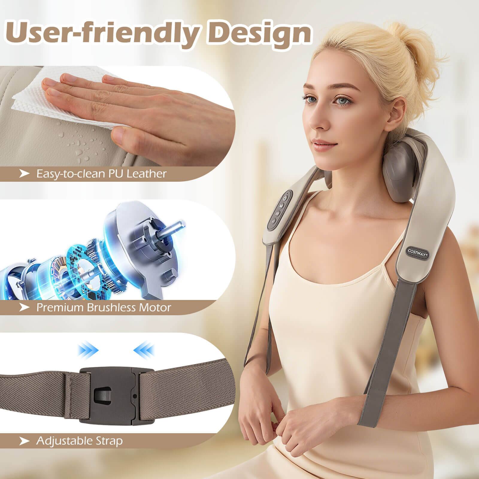 User-friendly Design

- Easy-to-clean PU Leather
- Premium Brushless Motor
- Adjustable Strap
