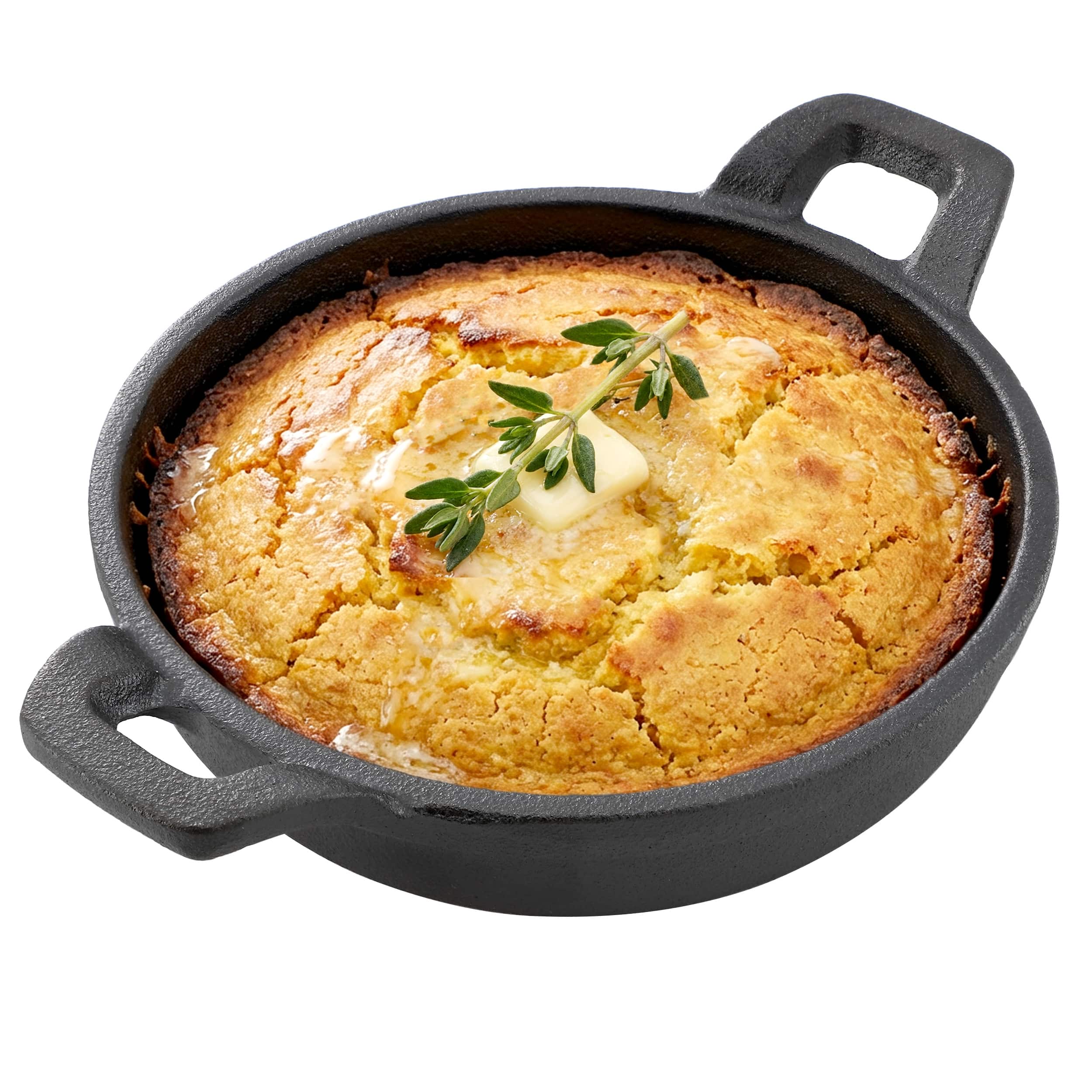 Photos - Pan MegaChef  5 Inch Round Cast Iron Frying  for Indoor/Outdoor Use - Black 310124348M 
