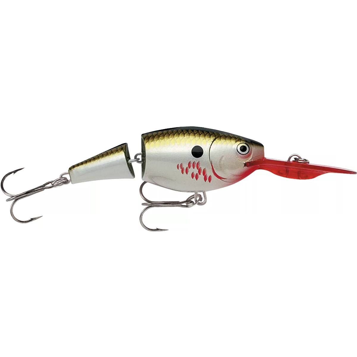 Front. Rapala - Rapala Jointed Shad Rap 04 Fishing Lure - Bleeding Olive Flash - Bleeding Olive Flash.