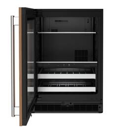 KitchenAid - 24" Panel-Ready Beverage Center - Custom Panel Ready