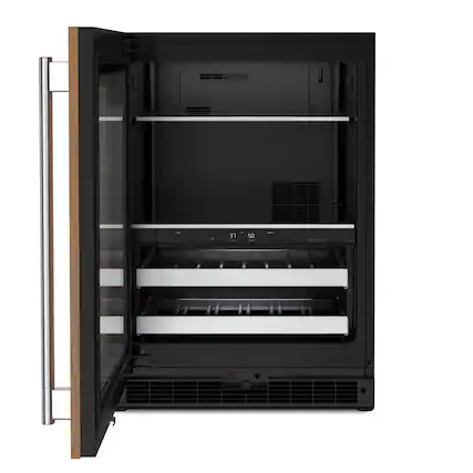 Alt View 1. KitchenAid - 24" Panel-Ready Beverage Center - Panel Ready.