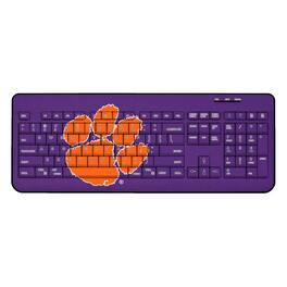 Keyscaper - Clemson Tigers Solid Design Wireless Keyboard - Multicolor