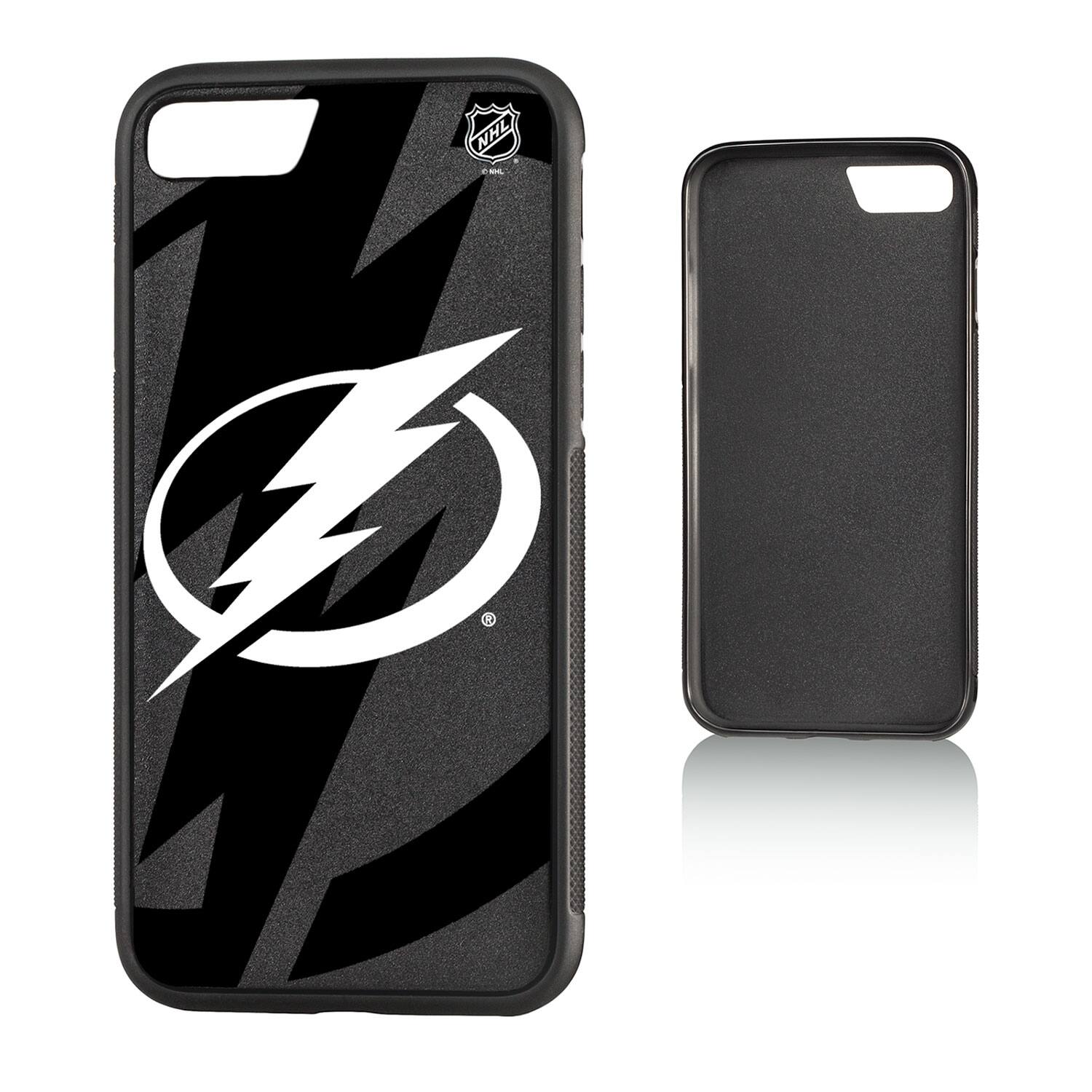 Alt View 1. Keyscaper - Tampa Bay Lightning Bump Case with 8.2ft Drop Protection - 16 - Multicolor.