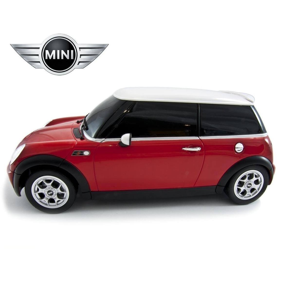Alt View 2. JuzToys - Remote Control Car, 1:14 RC Car Minicooper (Red) - Red.
