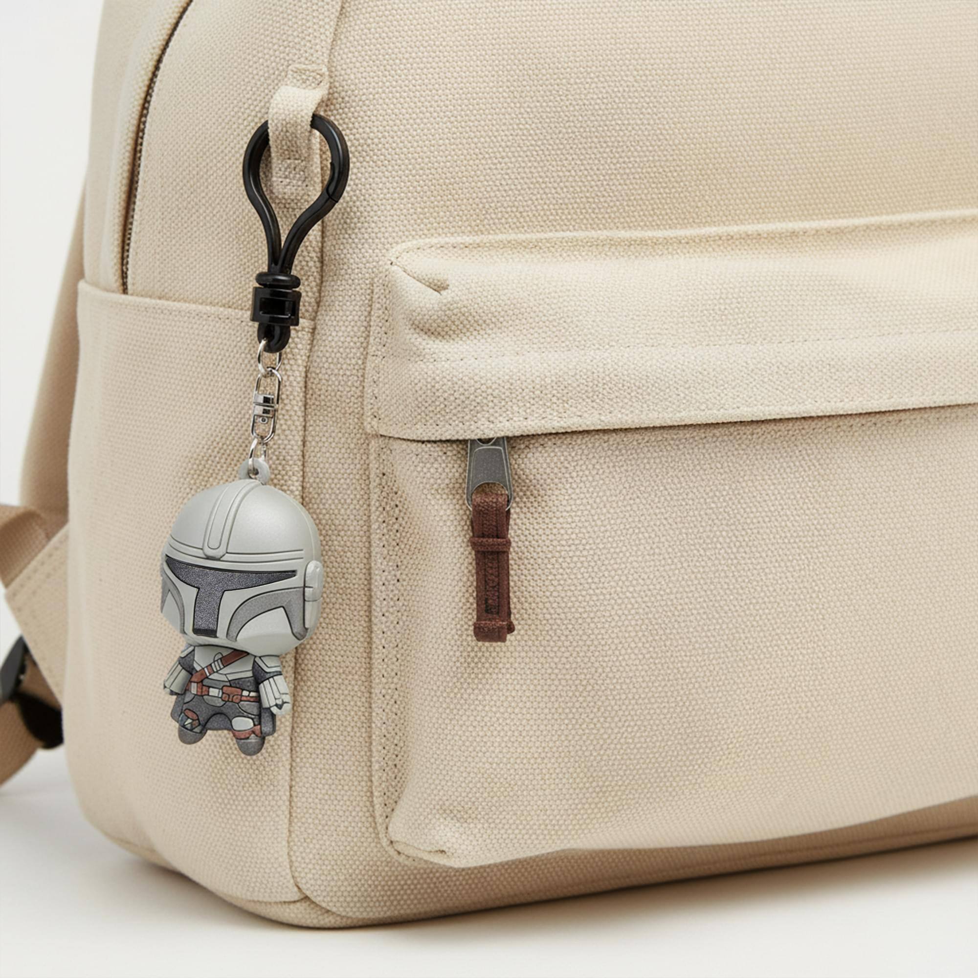 Alt View 5. Monogram - Star Wars: The Mandalorian 3D Foam Character Bag Clip 3 Piece Set - Multi-Colored.