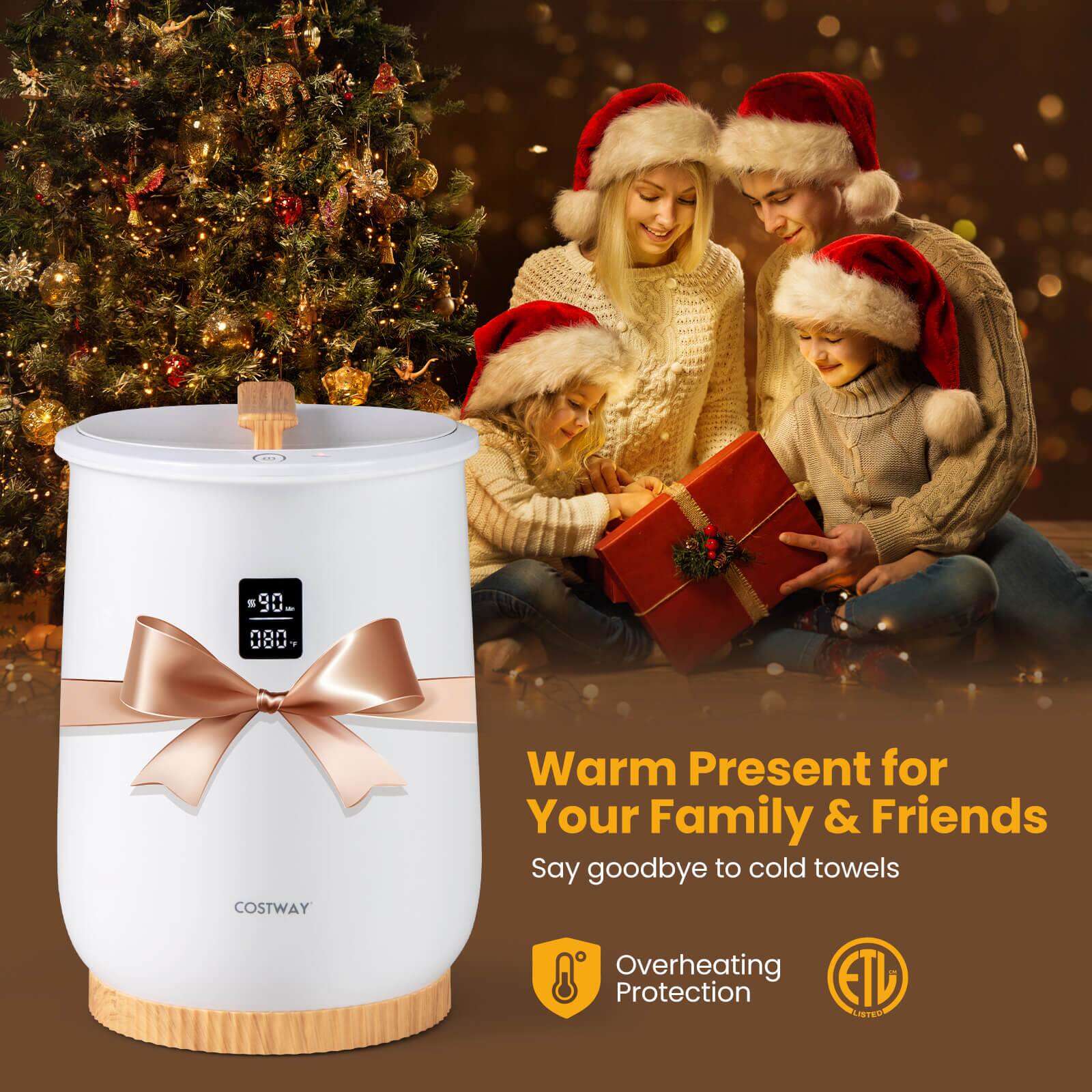 Warm Present for Your Family & Friends  
Say goodbye to cold towels  

Overheating Protection  

COSTWAY