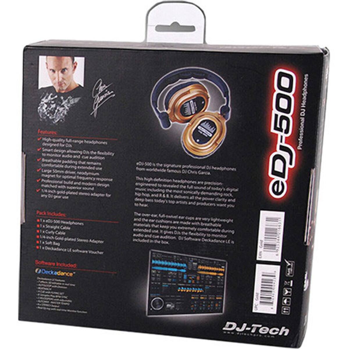 ON optimal  
8 Headphones with On's eDJ-500 Professional DJ-Tech Fan