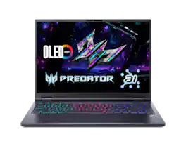 Acer - Predator Helios Neo 14.5" WQXGA+ OLED Gaming Laptop PHN14-71-939W 120Hz NVIDIA GeForce RTX 5060 16GB RAM 1TB Storage - Black