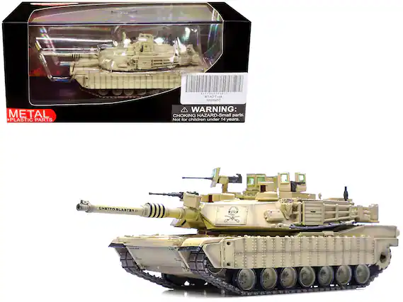 SOI 1...81.2204 M1A2 Tusk 12209PC METAL +PLASTIC PARTS WARNING: CHOKING HAZARD-Small parts. Not for children under 14 years. CHETTO BLASTER