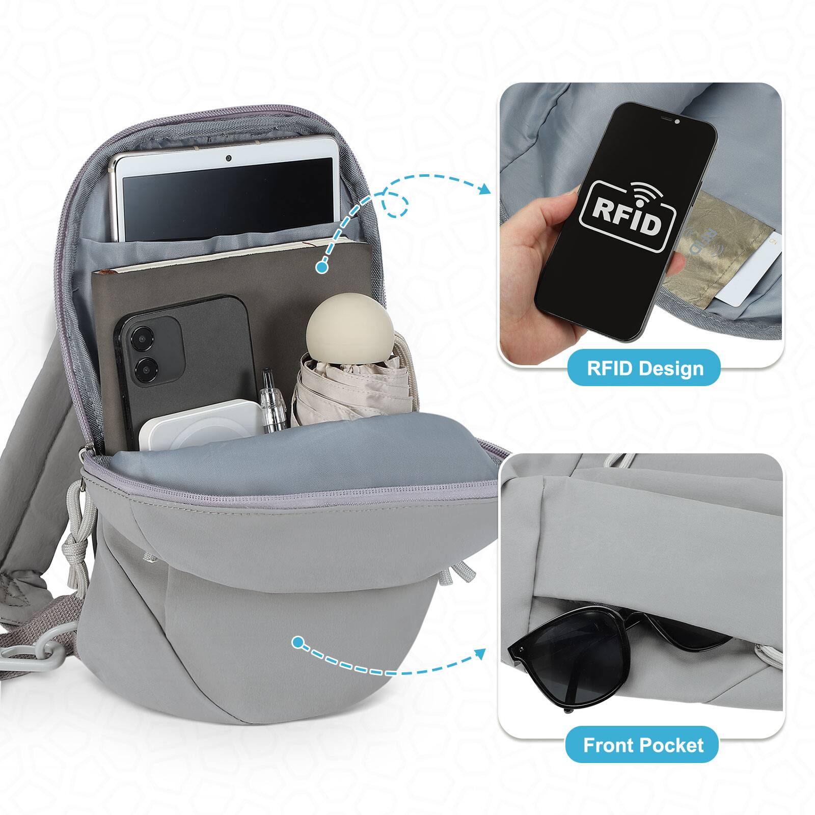 RFID Design Front Pocket