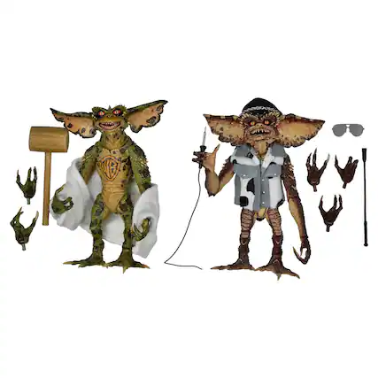 Front. NECA - Gremlins 2 Tattoo Gremlins Action Figure 2-Pack.