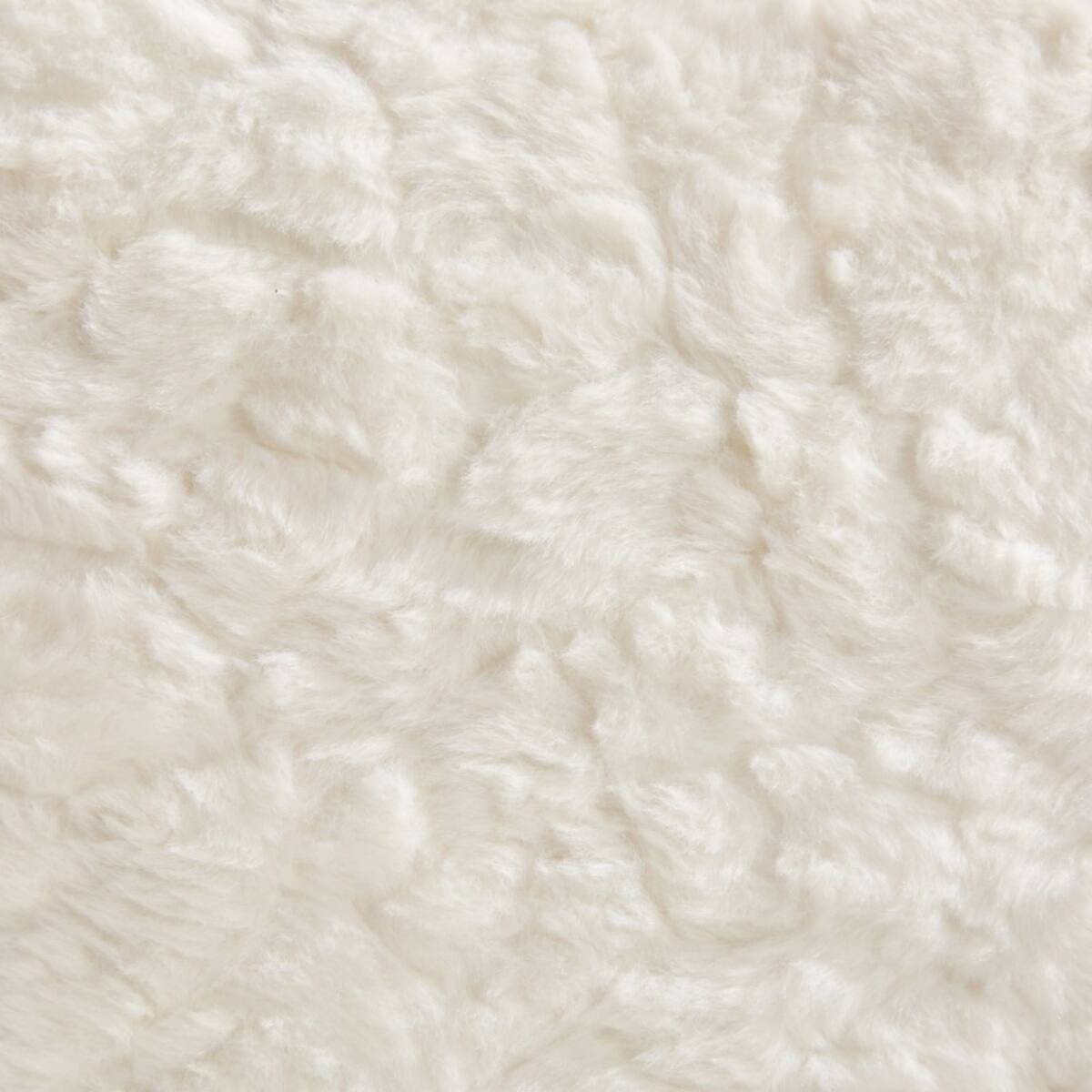 Alt View 7. HTUTWOO - 26.4 Office Chair with Back & Wheels - Plush Faux Fur,Adjustable Height & Swivel, 300LB Capacity - Makeup Chair for Home - White.