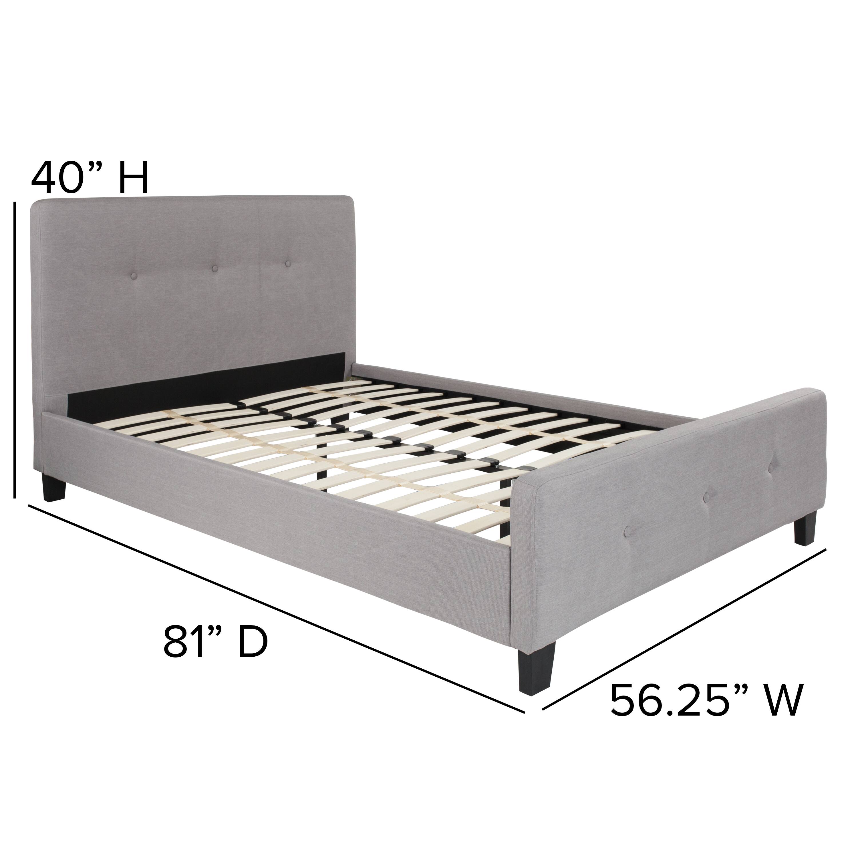 40" H  
81" D  
56.25" W