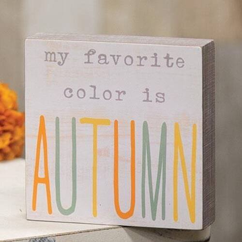 My favorite color is AUTUMN