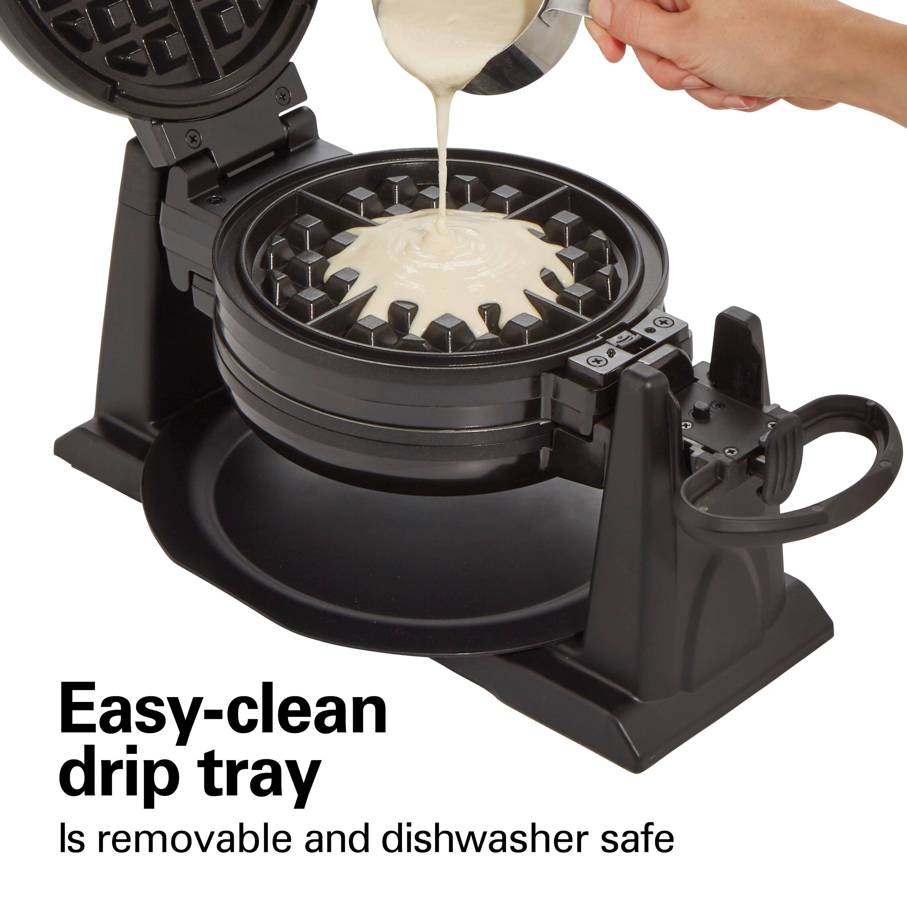 Easy-clean drip tray  
Is removable and dishwasher safe