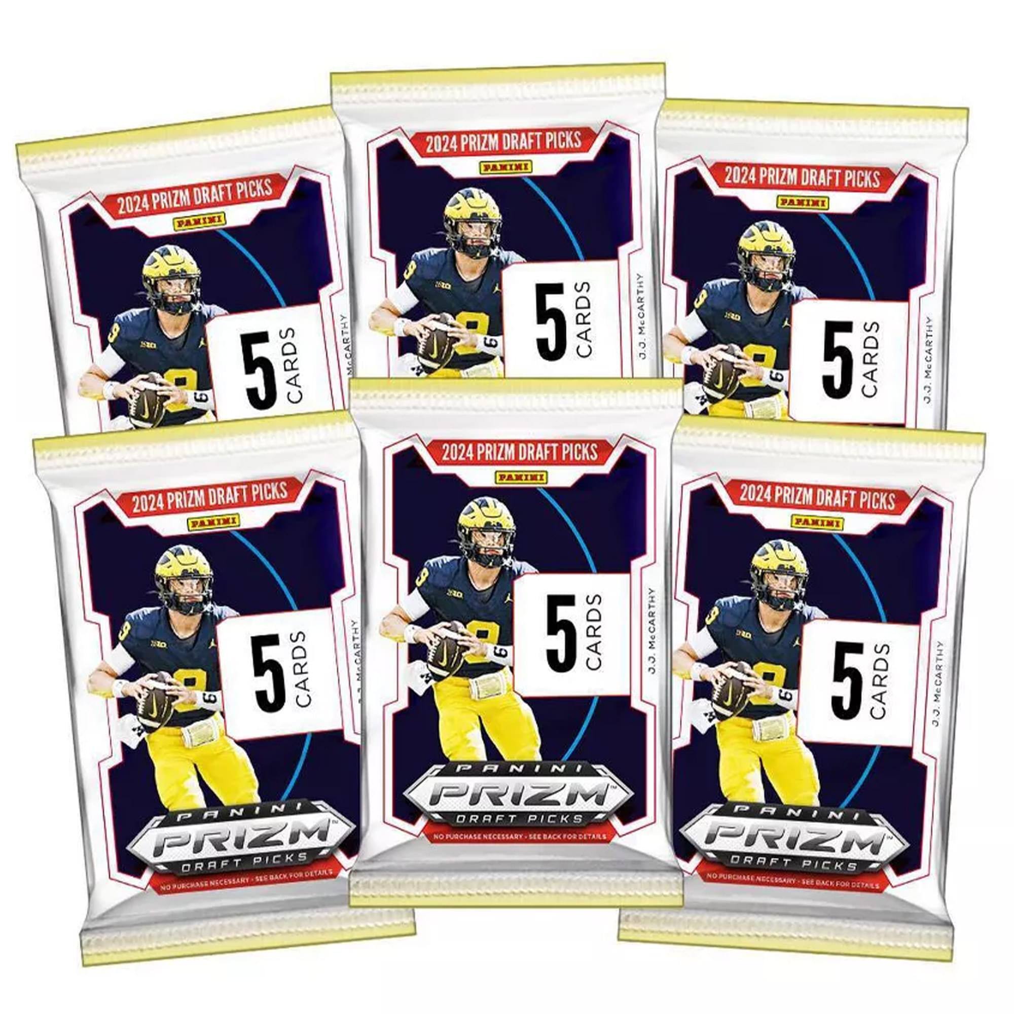 2024 Panini Prizm Draft Picks NCAA Football Trading Cards Blaster