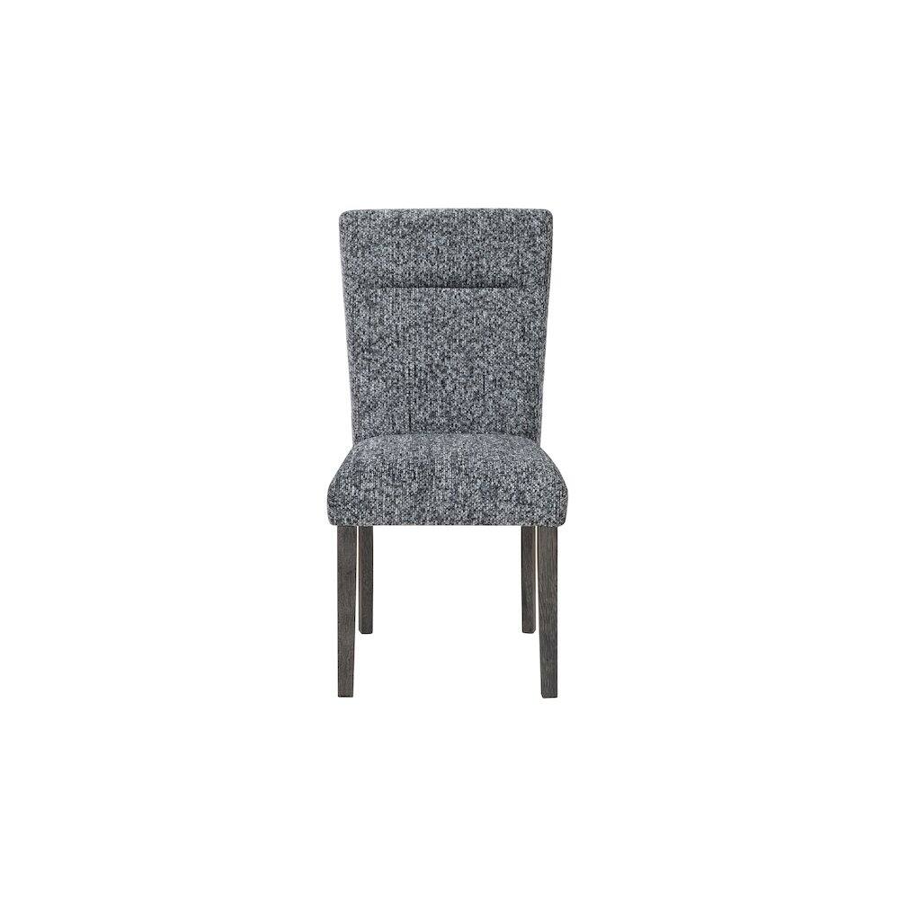Alt View 1. Global Furniture USA - D86 Grey Dining Chair With Brown Legs - Grey.