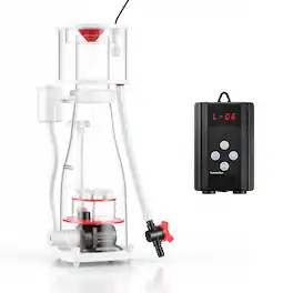 VEVOR - Protein Skimmer for 106-185 Gal Saltwater Aquariums In Sump with Pump, Protein Skimmer with DC Pinwheel Pump - Transparent
