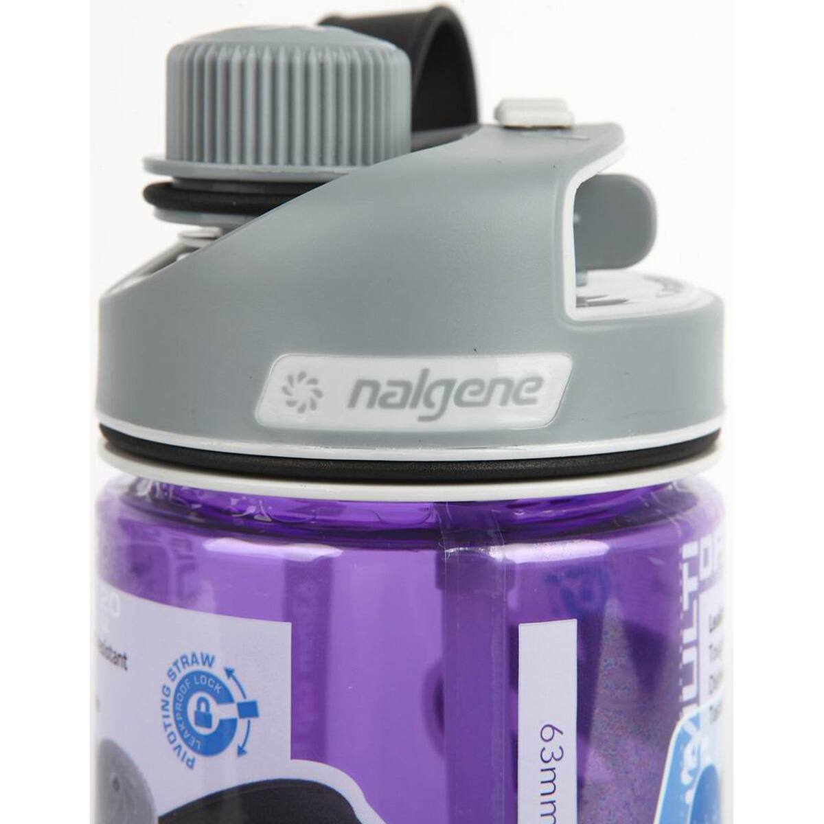 Nalgene  
63mm  
Straw Lock  
Pivoting Straw