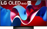 LG - 48" Class C4 Series OLED evo 4K UHD Smart webOS TV (2024) - Front_Zoom