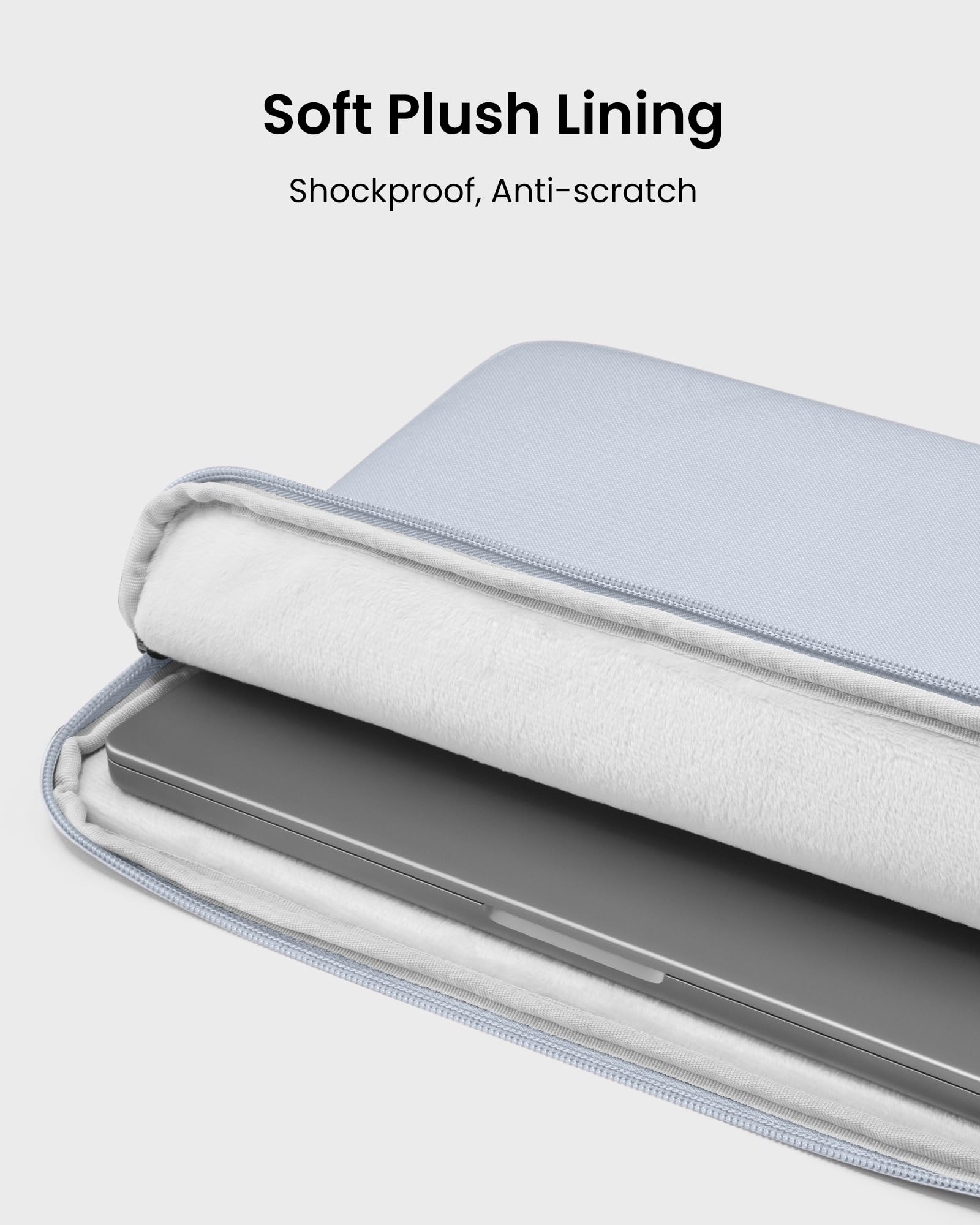 Soft Plush Lining  
Shockproof, Anti-scratch