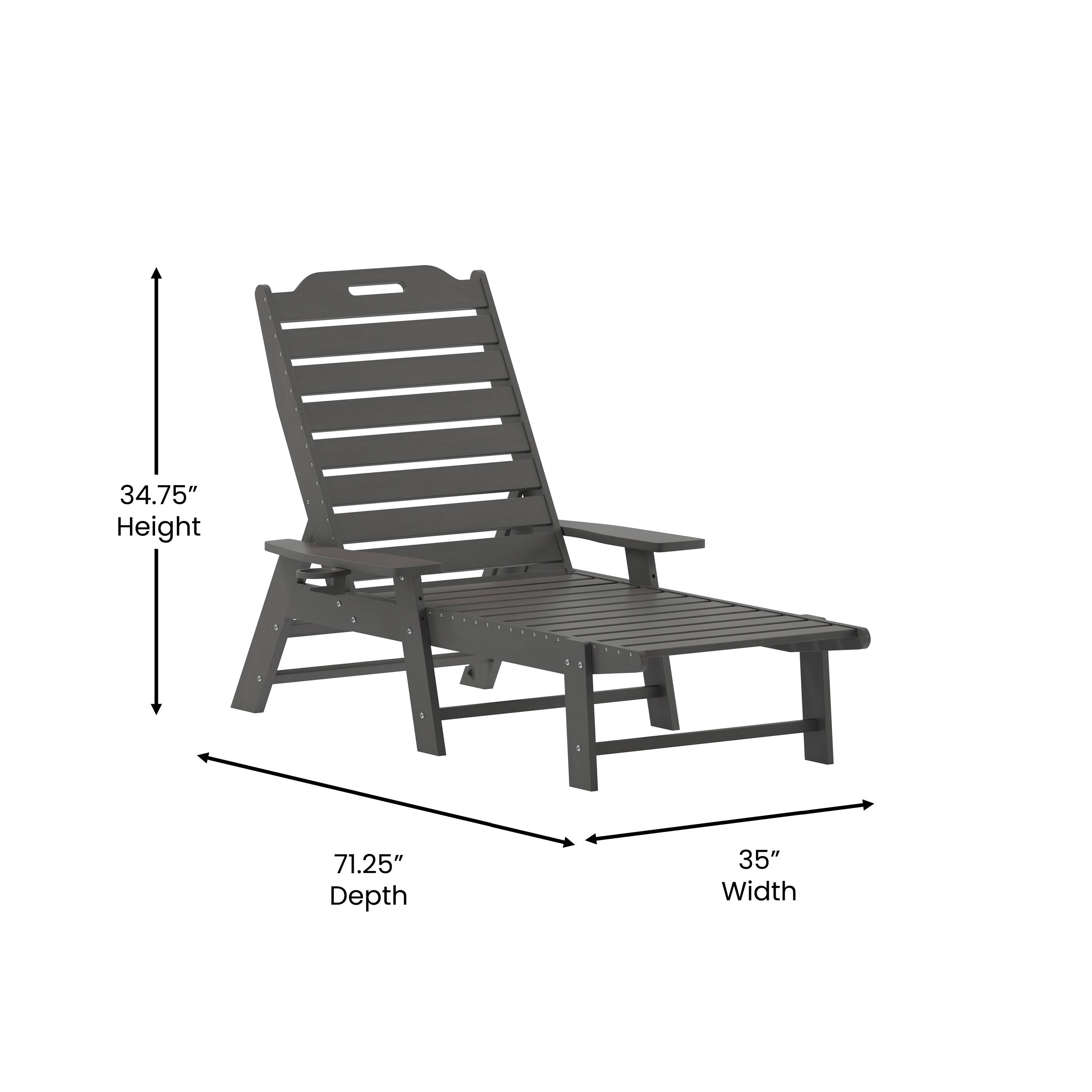 34.75" Height  
71.25" Depth  
35" Width