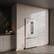 Alt View 13. Forno Appliances - Rivello 27.4 Cu. Ft. French Door Refrigerator with Internal Water Dispenser - White.