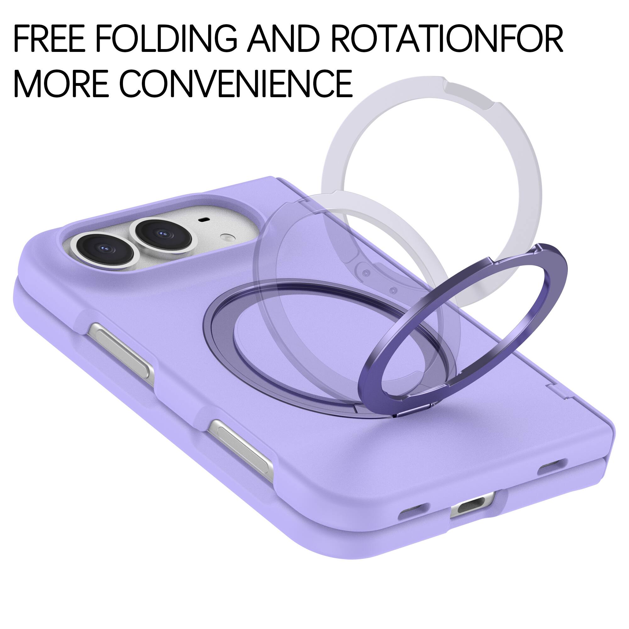 FREE FOLDING AND ROTATION FOR MORE CONVENIENCE