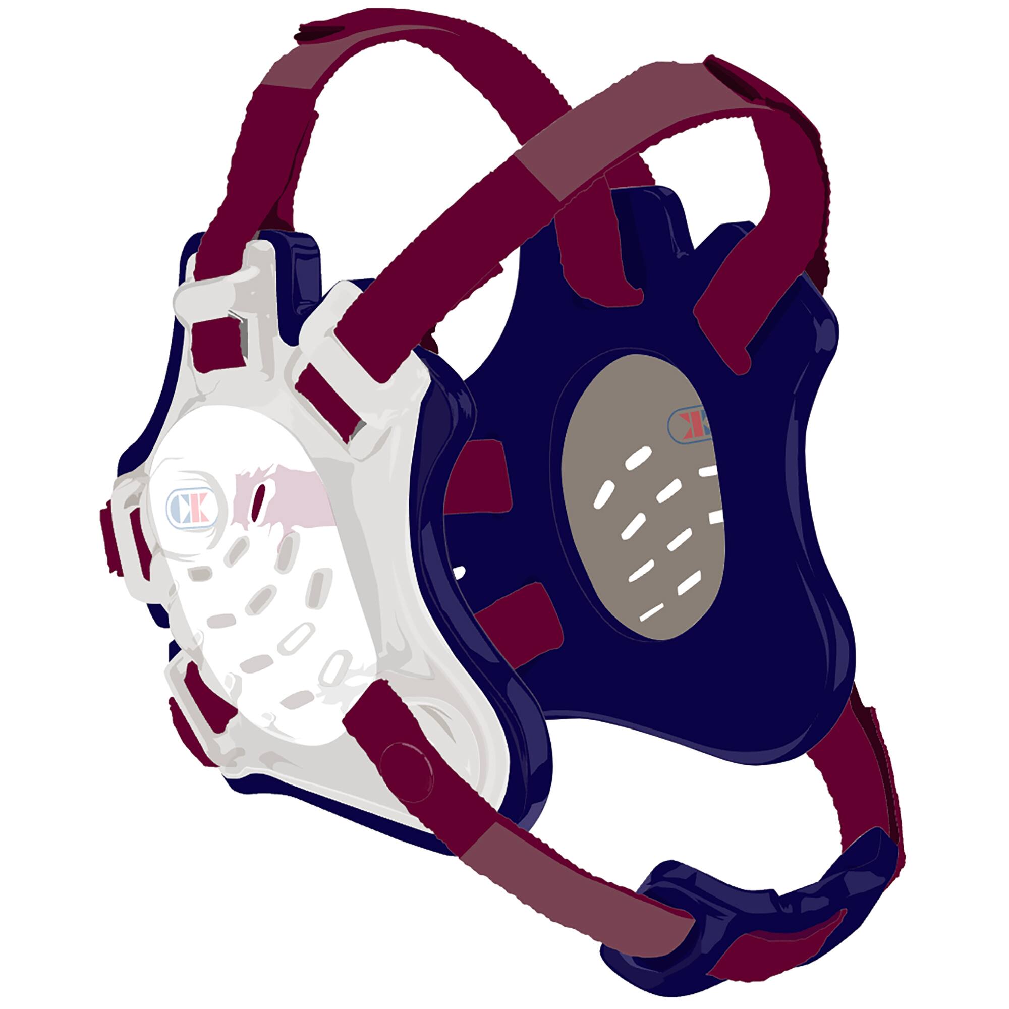 Translucent/Navy/Maroon