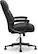 Alt View 17. Serta - Connor Upholstered Executive High-Back Office Chair with Lumbar Support - Microfiber - Black.