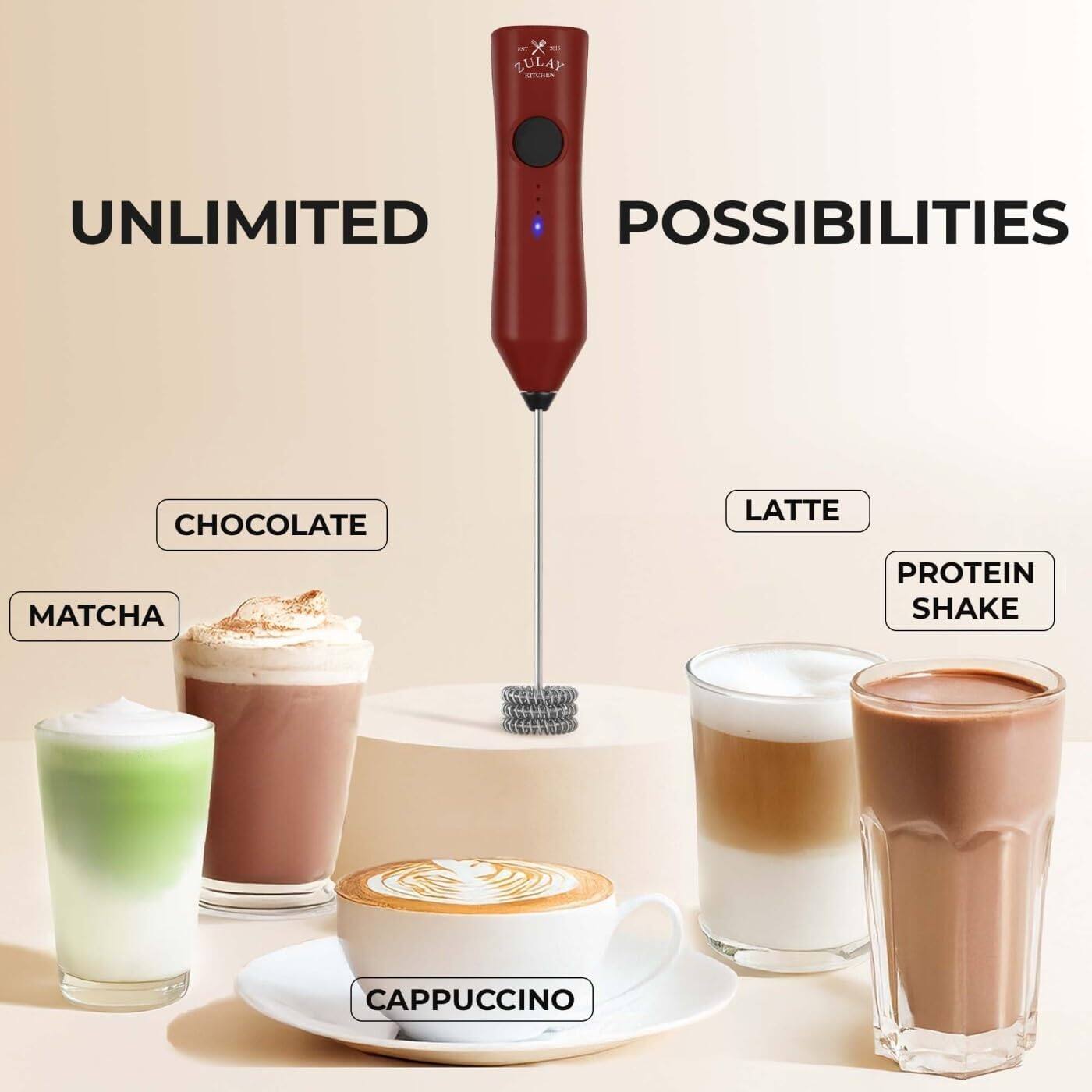 - X ZULAY adaa. UNLIMITED POSSIBILITIES CHOCOLATE LATTE MATCHA PROTEIN SHAKE CAPPUCCINO
