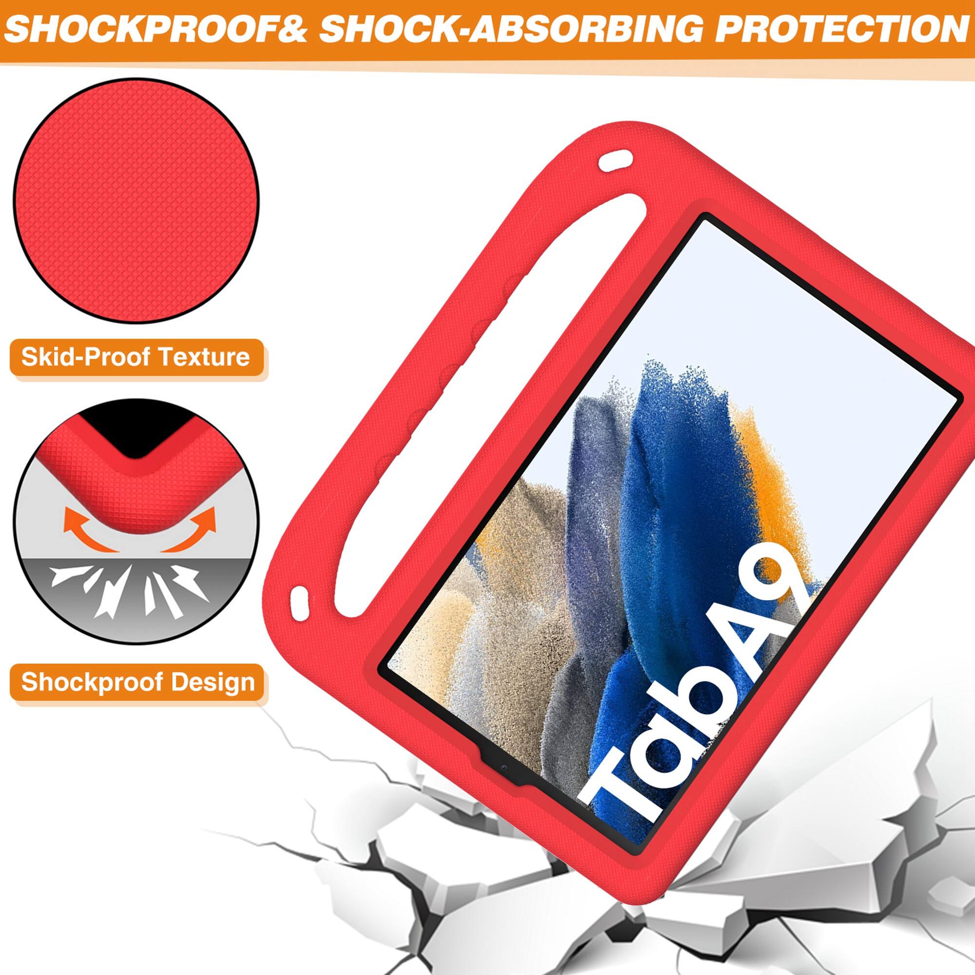 SHOCKPROOF & SHOCK-ABSORBING PROTECTION  
Skid-Proof Texture  
Shockproof Design  
Tab A9