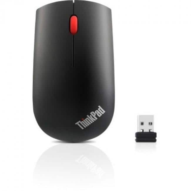 Lenovo - ThinkPad Essential Wireless Mouse - Wireless - Black