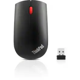 Lenovo - ThinkPad Essential Wireless Mouse - Wireless - Black
