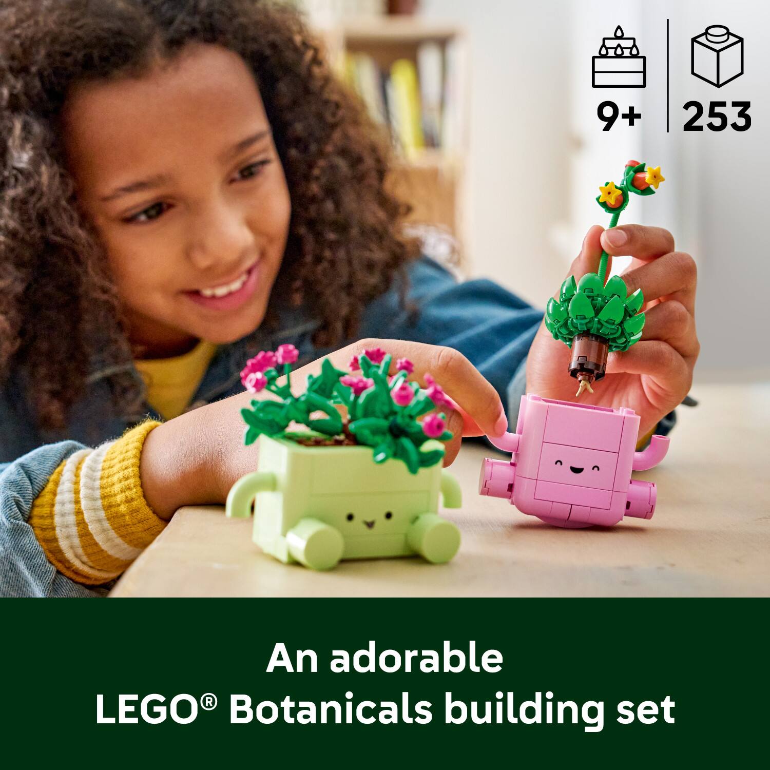 9+ 253 An adorable LEGO Botanicals building set