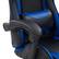 Alt View 17. CorLiving - Ravagers Gaming Chair - Black and Blue.