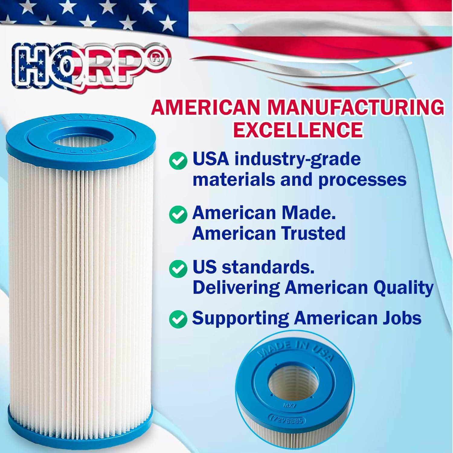 HORPO  
AMERICAN MANUFACTURING EXCELLENCE  

- USA industry-grade materials and processes  
- American Made. American Trusted  
- US standards. Delivering American Quality  
- Supporting American Jobs  

MADE IN USA