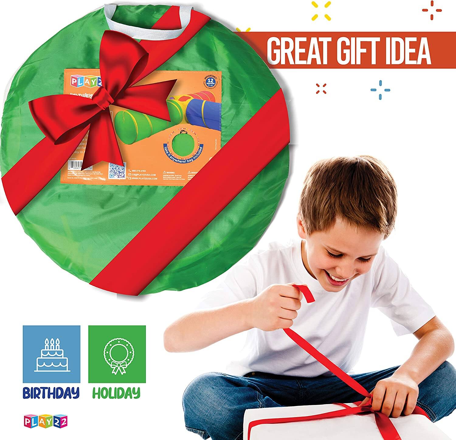 GREAT GIFT IDEA

PLAY22

BIRTHDAY HOLIDAY

PLAY22