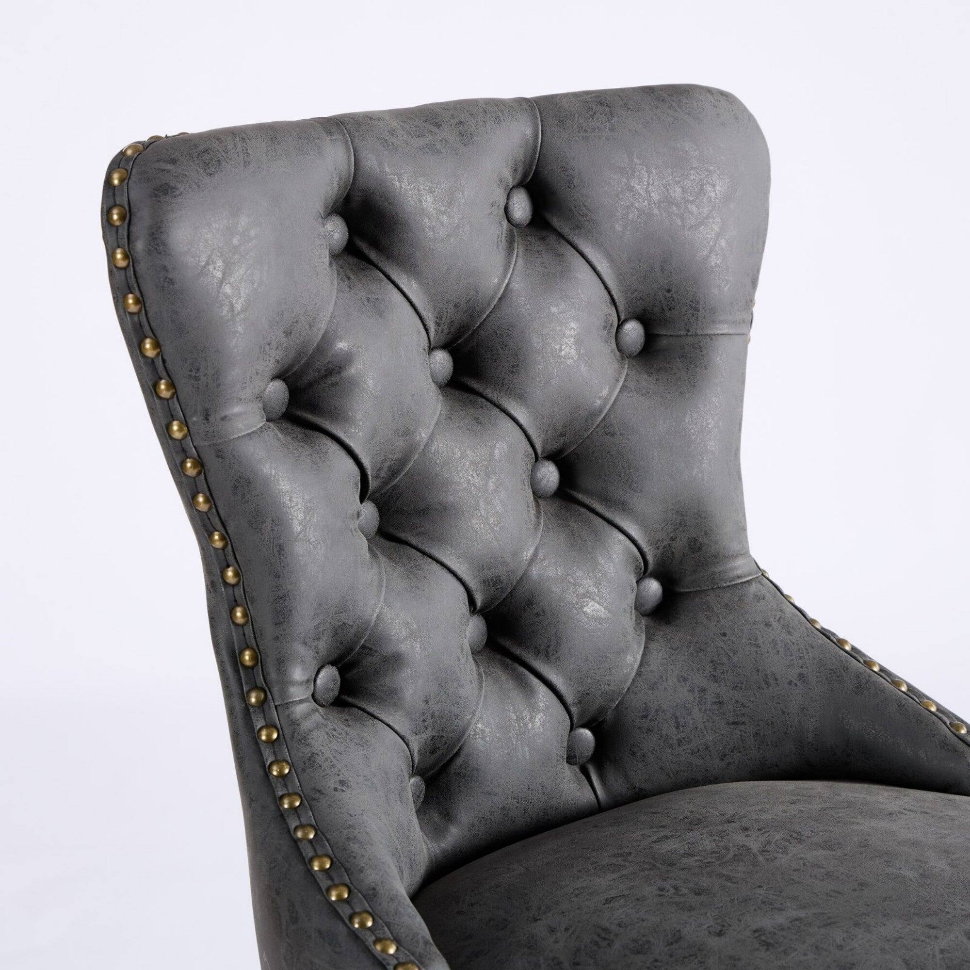 Alt View 5. Boyel Living - Adjustable Swivel Bar Stools Set of 2 with Upholstered Back - Black.