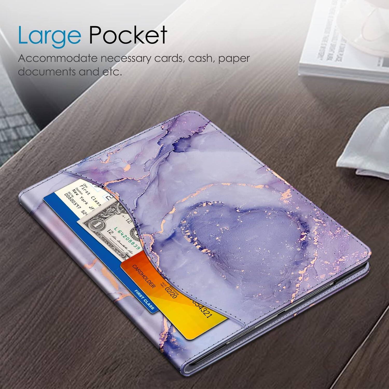 Large Pocket  
Accommodate necessary cards, cash, paper documents and etc.  

Class TROOPING New family 00800597 York Class JF 25 12 12 L64208839 1100 CARDHOLDER FIRST 02/20 CLASS 054321