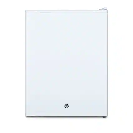 Front. Accucold - Compact All-Freezer - White.