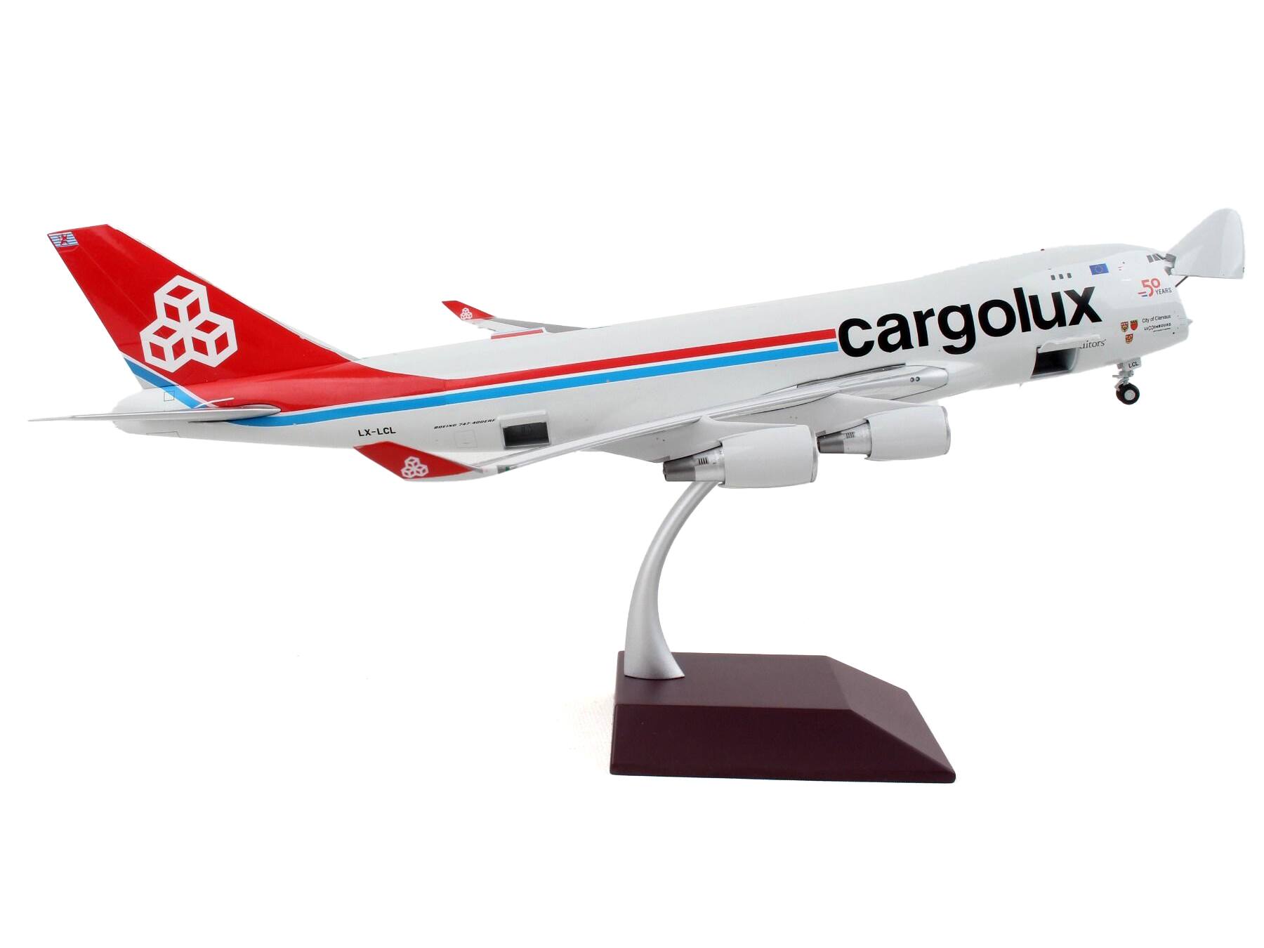 LX-LCL  
cargolux  
50 YEARS  
City of Cologne  
LX-LCL