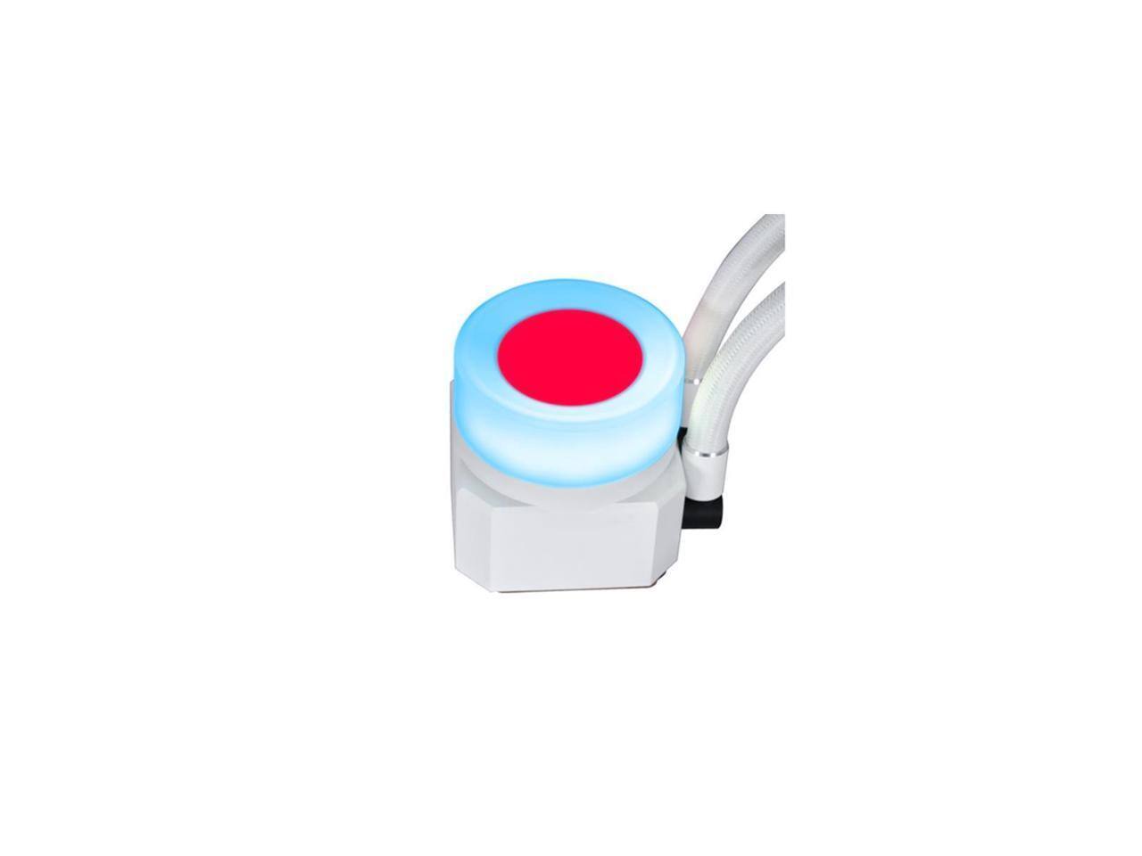 Alt View 9. Lian Li - LIAN LI Galahad II Trinity SL-INF 360 GA2T36INW Liquid / Water Cooling - White.