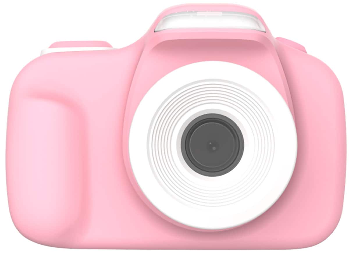 Alt View 12. myFirst - Camera 3 - Digital Camera for Kids with Extra Selfie Lens 16MP HD Video, Selfie Lens, Shockproof Case, microSD - Pink.