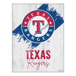 Holland Bar Stool Co. - Texas Rangers 24" x 32" Team Canvas Wall Art - Multicolor