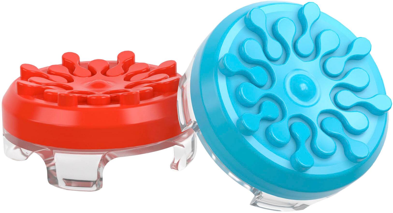 Back. KontrolFreek - Splash Joycon Thumbsticks - Red/Blue.